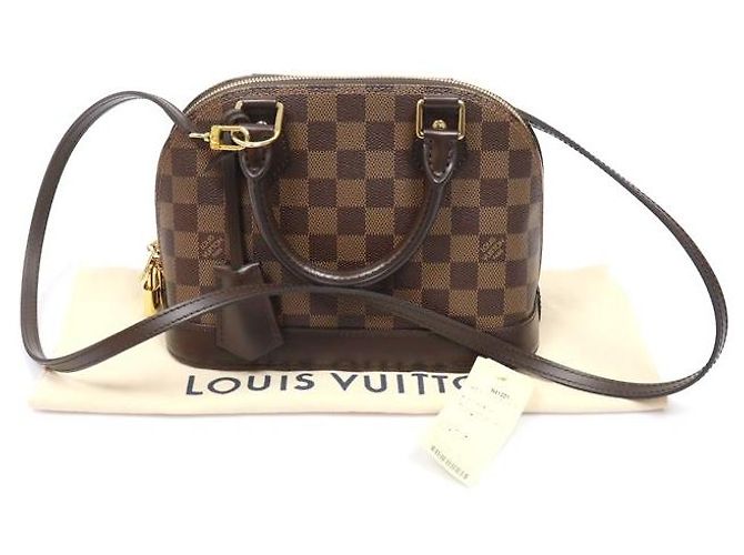 Louis Vuitton Alma BB en Canvas Damier Ebene - vista 2