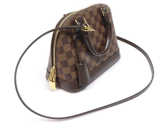 Louis Vuitton Alma BB en Canvas Damier Ebene - vista 3