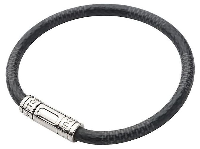 Louis Vuitton Bracciale Keep It Damier Graphite - vista 2