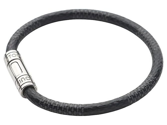 Louis Vuitton Bracciale Keep It Damier Graphite - vista 3