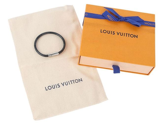 Louis Vuitton Bracciale Keep It Damier Graphite - vista 6