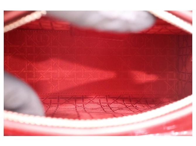 Dior Borsa Tote Media in Vernice - vista 13