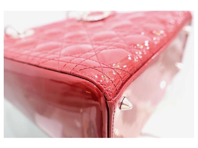 Dior Borsa Tote Media in Vernice - vista 7