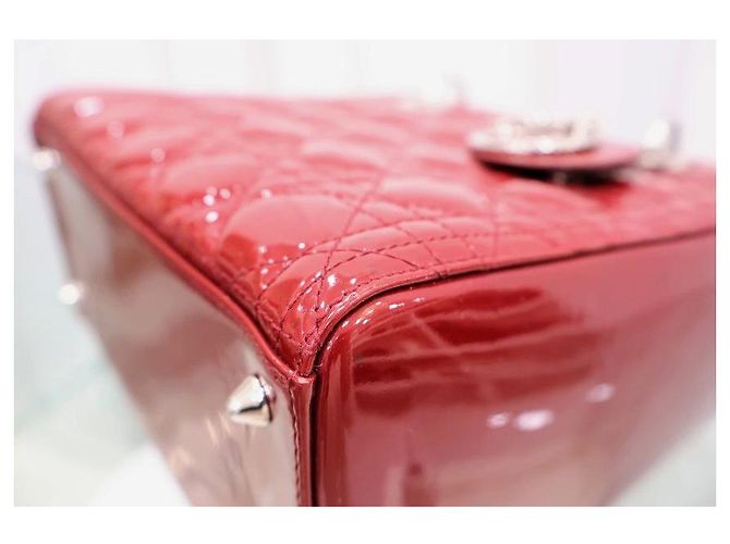 Dior Borsa Tote Media in Vernice - vista 8
