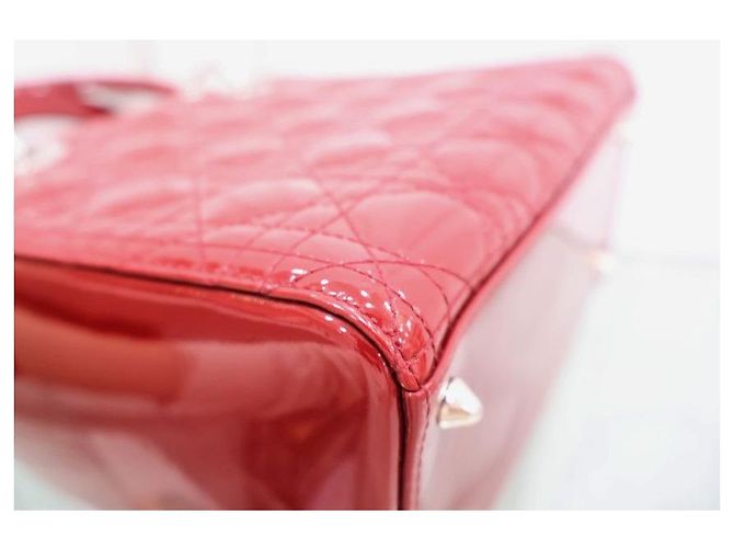 Dior Borsa Tote Media in Vernice - vista 9