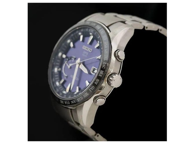 Seiko Astron Titanium Blue Dial - Ansicht 2