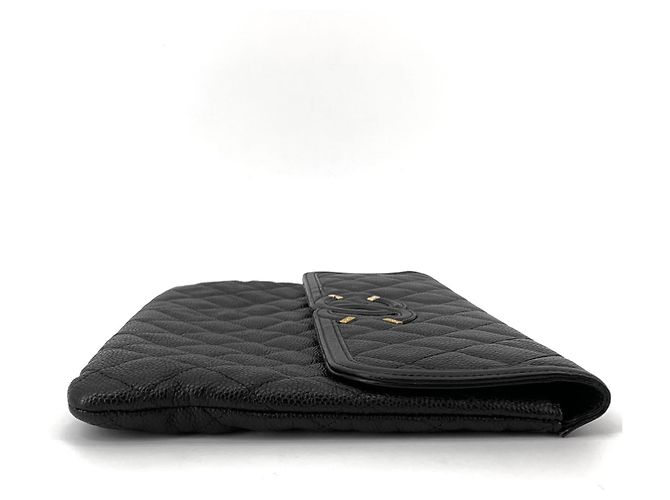 Chanel Clutch Classic Caviar Cosmetic Flap - vista 5