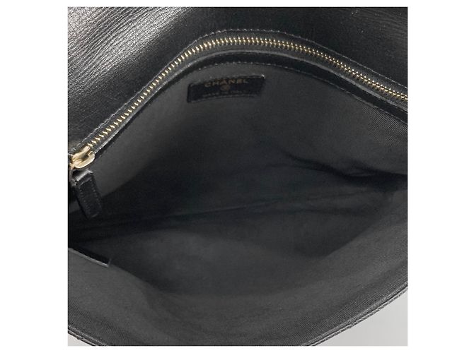 Chanel Clutch Classic Caviar Cosmetic Flap - vista 9