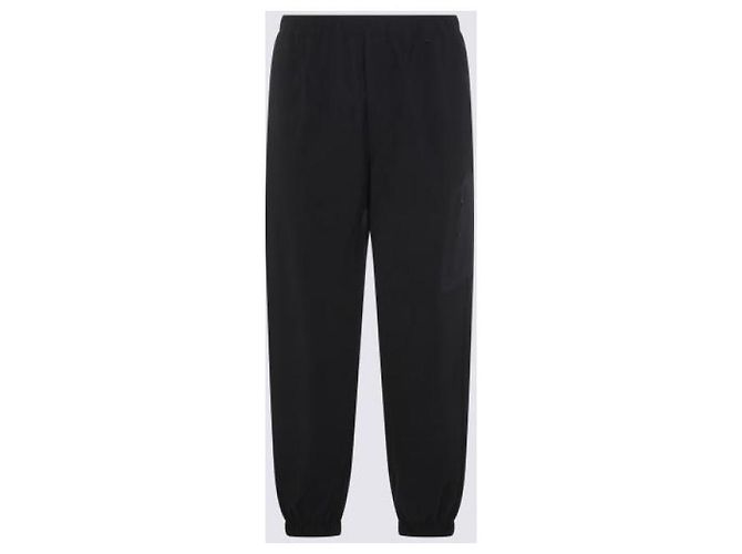 Moncler Pantaloni jogging Logo Nero - vista 4