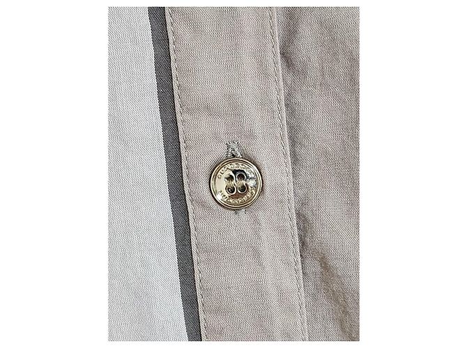 Burberry Vestido camisa de algodón a cuadros - vista 3