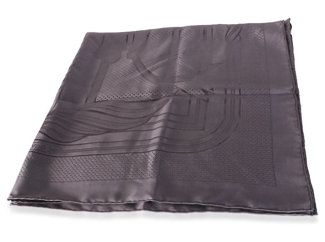 Hermès Quadrige Seidentuch Slate Purple 90 - Ansicht 3