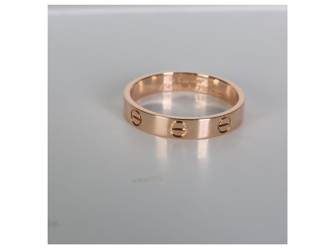 Anello Cartier Love Oro Rosa Modello Piccolo - vista 5