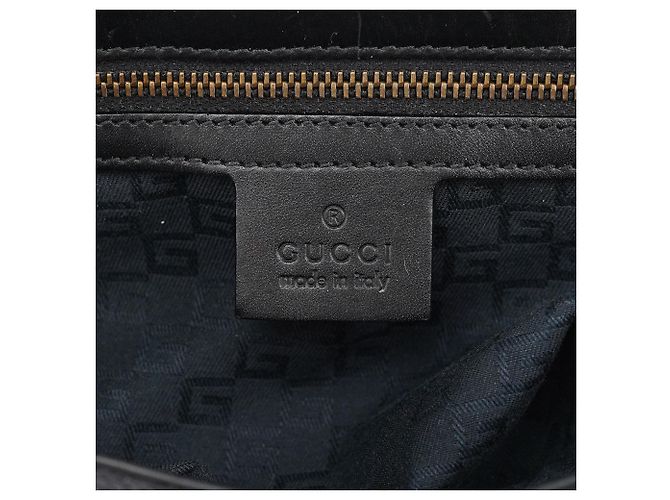 Gucci Borsa a tracolla in tela nera 2003 - vista 13