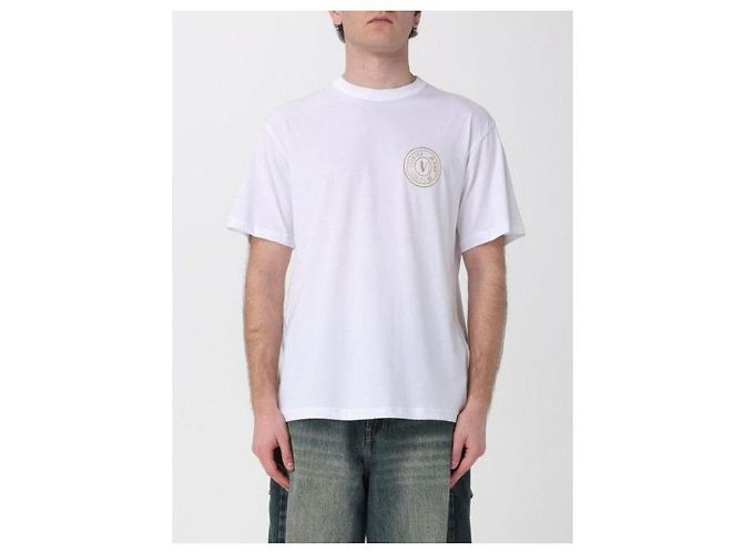 Versace T-Shirt mit geprägtem Logo - Ansicht 4