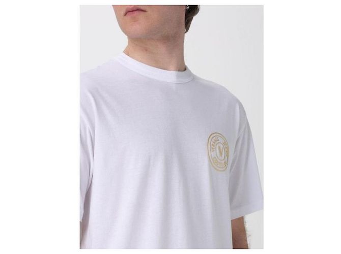 Versace T-Shirt mit geprägtem Logo - Ansicht 6