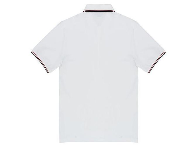 Thom Browne Classic Pique Stripe Polo T-Shirt - Ansicht 4