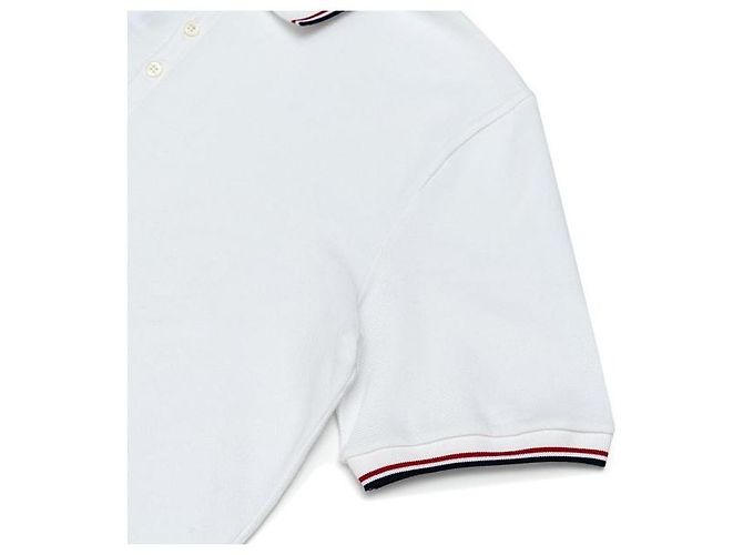 Thom Browne Classic Pique Stripe Polo T-Shirt - Ansicht 7