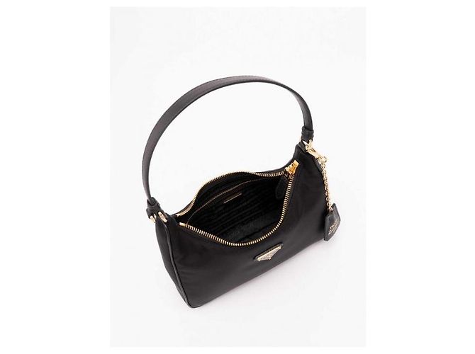 Prada Mini Borsa Re-edition Re-Nylon - vista 9