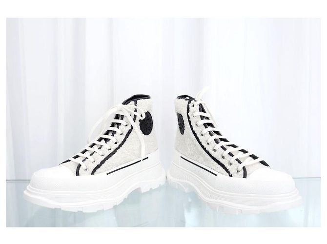 Alexander Mcqueen Sneakers Shearling Tread Slick - vista 7