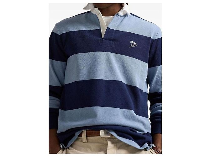 Ralph Lauren Rugby-Poloshirt mit Streifen - Ansicht 5