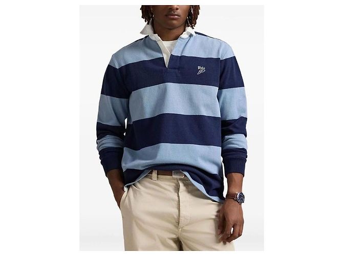 Ralph Lauren Rugby-Poloshirt mit Streifen - Ansicht 6