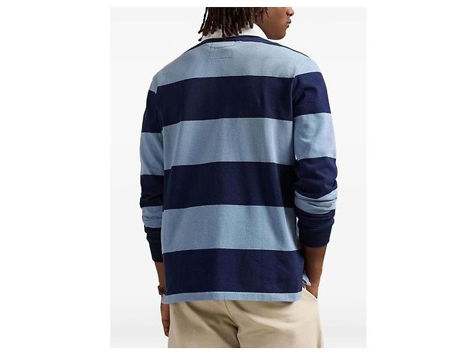 Ralph Lauren Rugby-Poloshirt mit Streifen - Ansicht 7