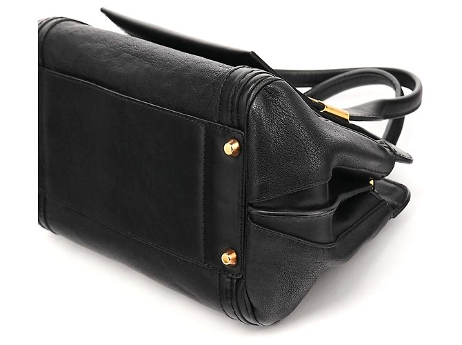 Chloé Borsa 2-Way Alice in pelle nera - vista 10