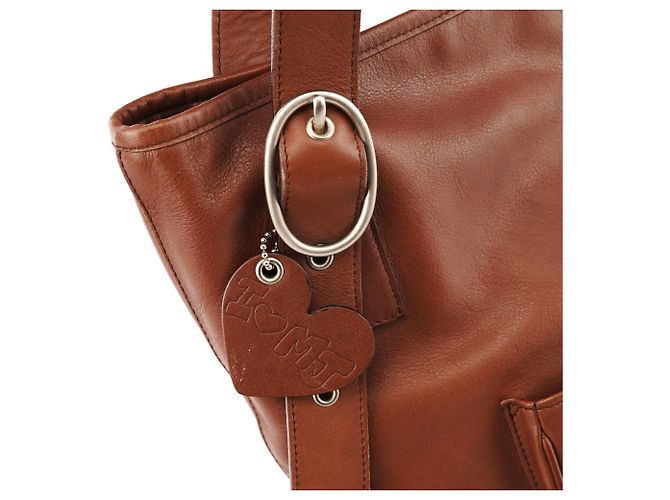 Marc Jacobs Borsa tote con tasche in pelle di vitello marrone - vista 7
