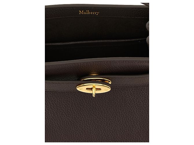 Mulberry Borsa in pelle di vitello marrone - vista 4