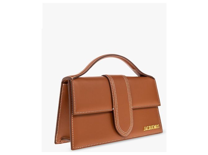 Jacquemus Borsa Le Grand Bambino Light Brown - vista 4