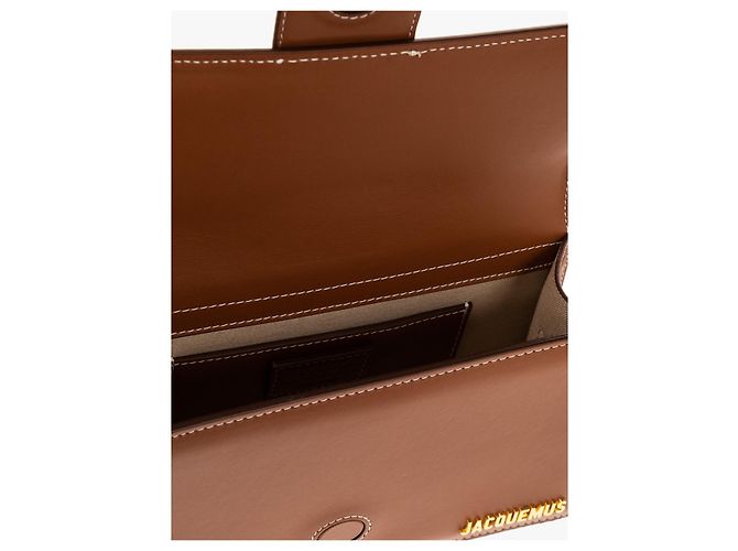 Jacquemus Borsa Le Grand Bambino Light Brown - vista 5