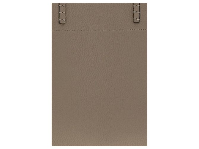 Fendi Borsa a tracolla Bos Taurus in pelle di vitello beige - vista 4
