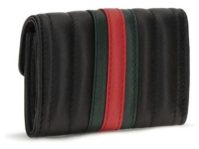 Gucci Cartera Bos Taurus de piel de becerro negra - vista 2