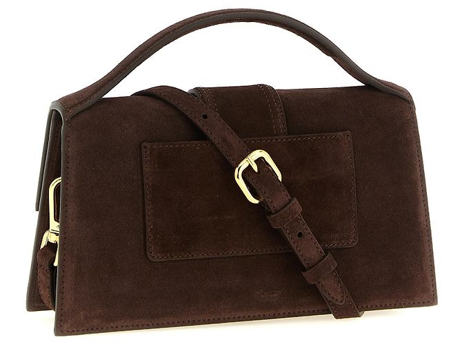 Jacquemus Borsa in pelle di vitello marrone - vista 2