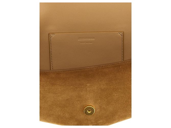 Jil Sander Borsa a tracolla in vitello marrone - vista 4