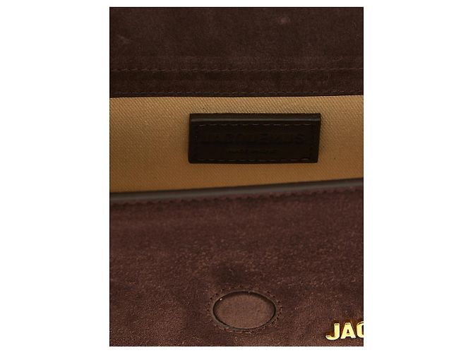 Jacquemus Borsa in pelle di vitello marrone - vista 4