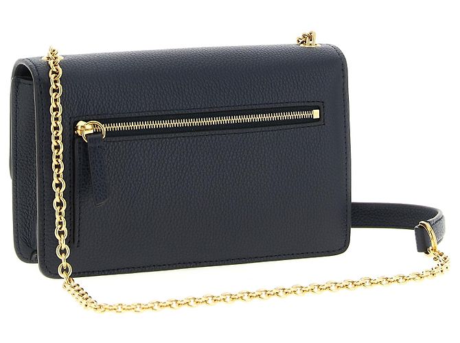 Mulberry Borsa crossbody in vitello blu - vista 2