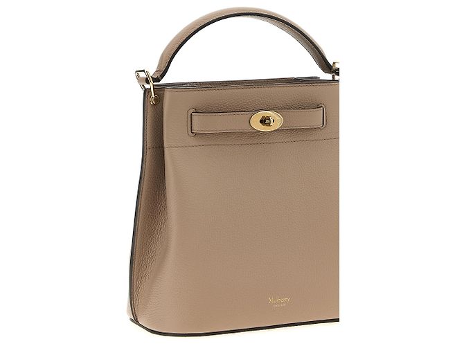 Mulberry Borsa a tracolla in vitello grigio - vista 3