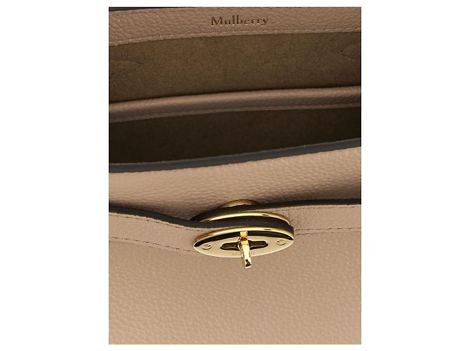 Mulberry Borsa a tracolla in vitello grigio - vista 4