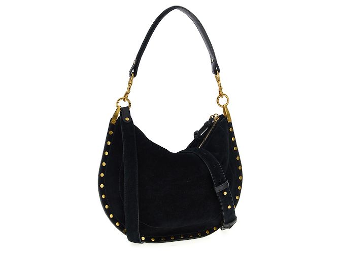 Isabel Marant Borsa in pelle di vitello nera - vista 2