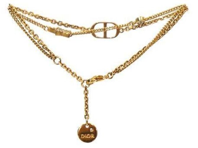 Dior Bracciale Double Petite CD Oro - vista 3