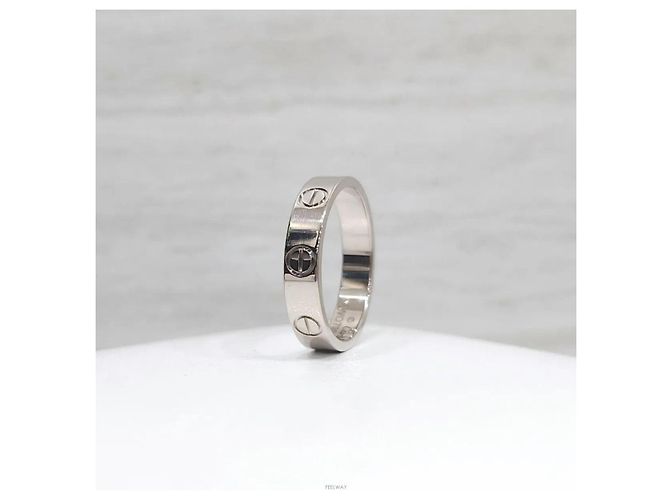Cartier Love Band Ring Weißgold Small - Ansicht 3
