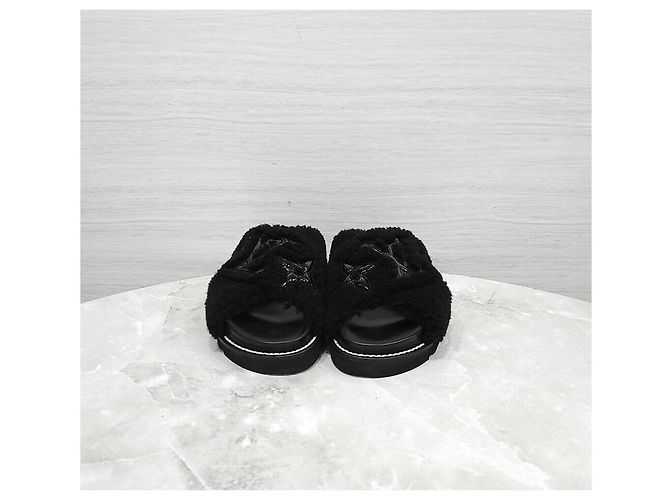 Louis Vuitton Mule Comfort Flat Paseo in Shearling - vista 2