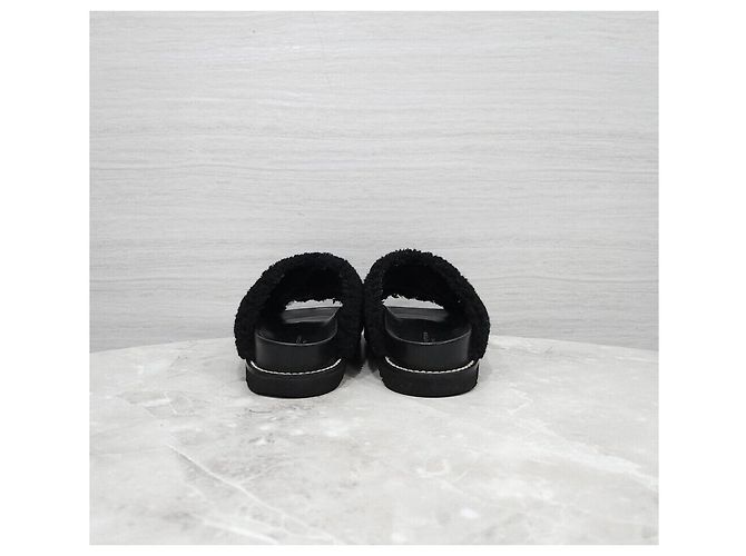 Louis Vuitton Mule Comfort Flat Paseo in Shearling - vista 4