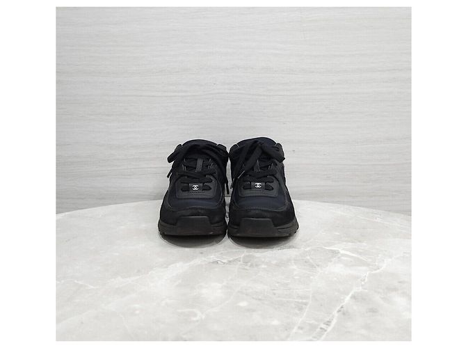 Chanel Sneakers Cruise Logo CC Nere - vista 2