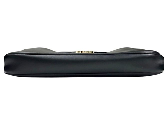 Miu Miu Borsa hobo in pelle nera - vista 9