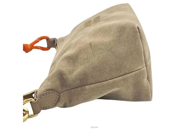 Miu Miu Pouch Spirit Gabardin - vista 4