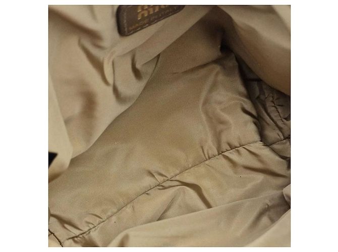 Miu Miu Pouch Spirit Gabardin - vista 7
