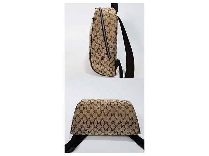 Gucci Zaino GG Canvas Supreme - vista 4