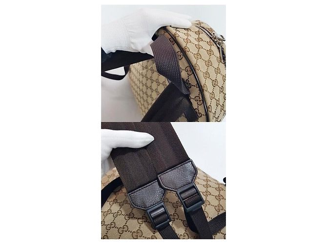 Gucci Zaino GG Canvas Supreme - vista 6